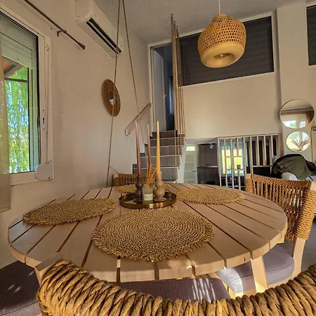 Hébergement de vacances Casa De Boho Fourka Skála Foúrkas